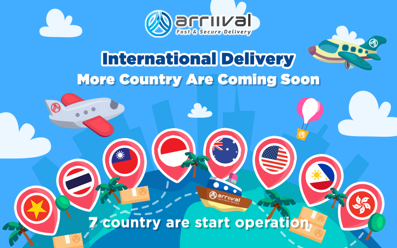 International Delivery Are Officially Launching.