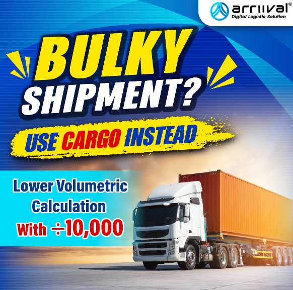 Bulky Shipment? Use Cargo Instead.​